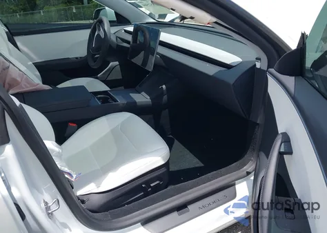 2025 Tesla Model 3 Long Range Rear-Wheel Drive из США, поврежденный, VIN 5YJ3E1EA7SF976853